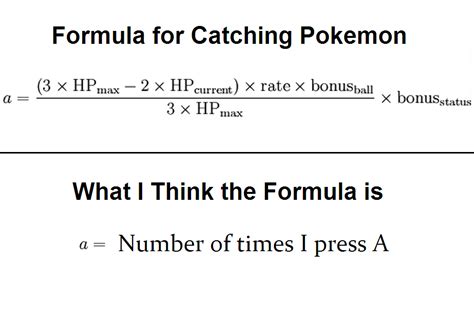 catch rate formula pokemon.